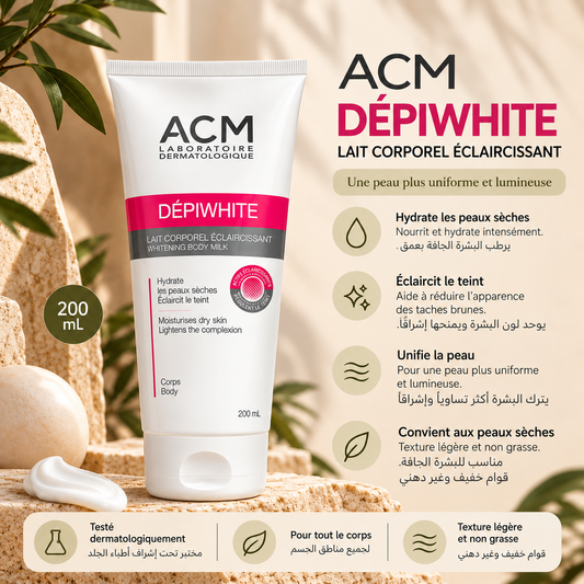 ACM Dépiwhite – Lait corporel éclaircissant 200 ml