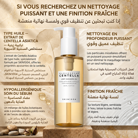 Pack Centella Double Nettoyage- ثنائي سنتيلا – روتين التنظيف المزدوج