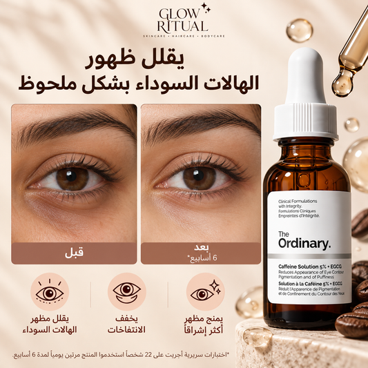 The Ordinary – Solution à la Caféine 5% + EGCG, 30 ml