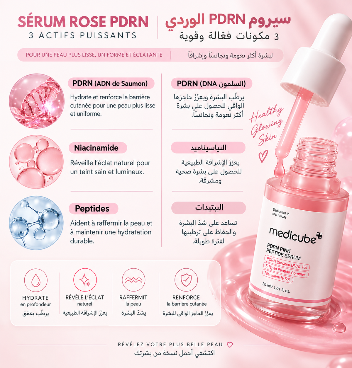 Pack favoris Glow Ritual-Prenium - مجموعة جلو ريچوال الفاخرة للعناية بالبشرة