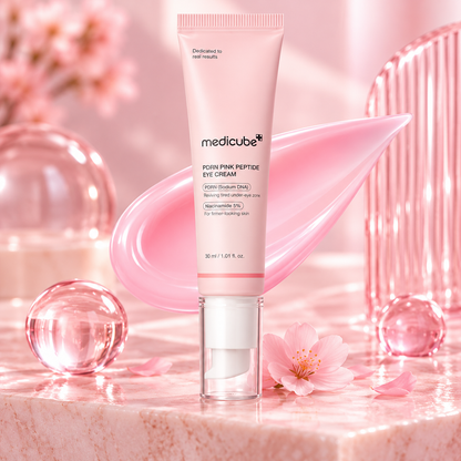Medicube Sérum Contour des Yeux PDRN ADN de Saumon & Pink Peptides