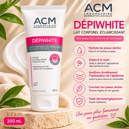ACM Dépiwhite – Lait corporel éclaircissant 200 ml