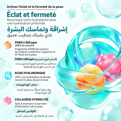 Anua PDRN Collagen Glow Facial Serum Spray, Brume Sérum Repulpante au Collagène et PDRN de Saumon, Éclat Instantané, 30ml