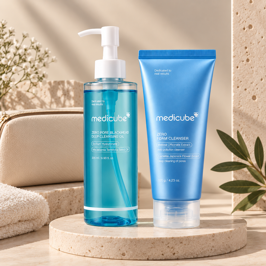 Pack Zero Pores – Double Nettoyage- باقة المسام النقية – تنظيف مزدوج وعناية متكاملة