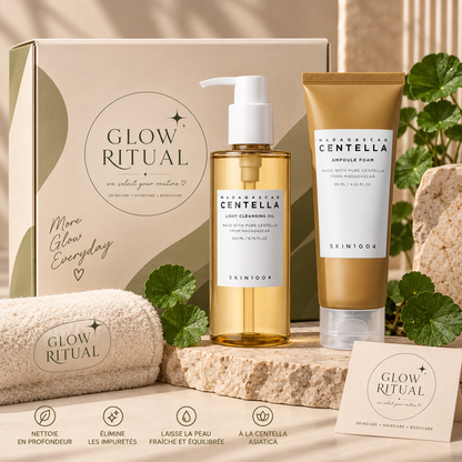 Pack Centella Double Nettoyage- ثنائي سنتيلا – روتين التنظيف المزدوج