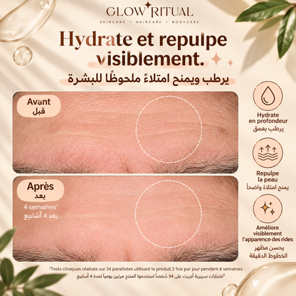 Pack Hydra & Comfort 🤍 — Hydratation Intense & Apaisement/🤍 باقة الترطيب والراحة — ترطيب مكثف وتهدئة