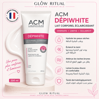 Pack Glow Corps – Exfoliation & Éclat- مجموعة العناية بالجسم – تقشير وإشراقة ✨